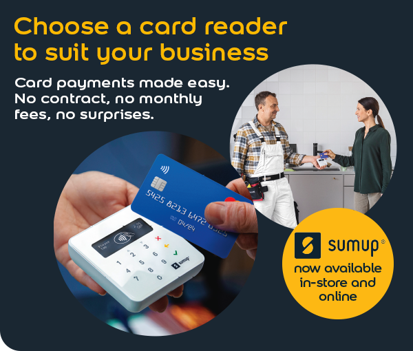 Choose a card reader to suit your business